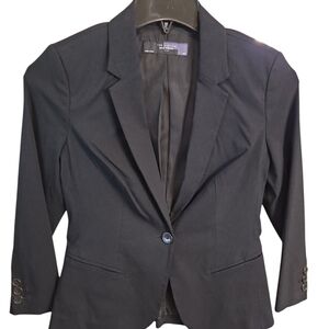 The Limited black fitted blazer suit jacket